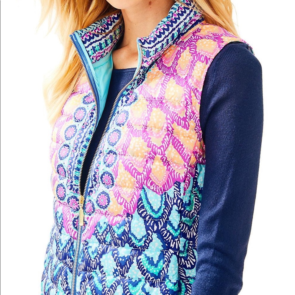 Lilly Pulitzer puffer vest